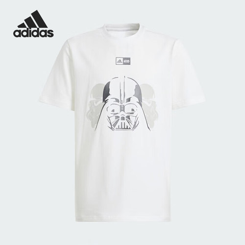 Adidas/阿迪达斯正品新款大童休闲舒适透气运动短袖IS4566