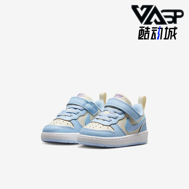 Nike/耐克正品COURT BOROUGH婴童运动轻便魔术贴休闲鞋IH4051-001