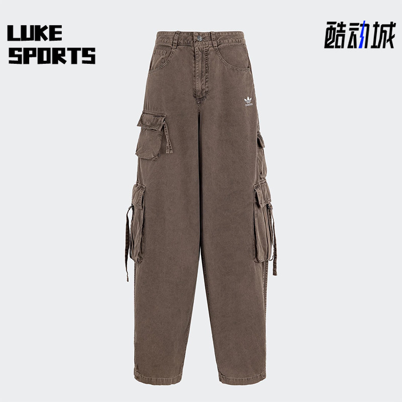 Adidas/阿迪达斯正品ESENTIALSENTIALS女士工装长裤KD4113图片