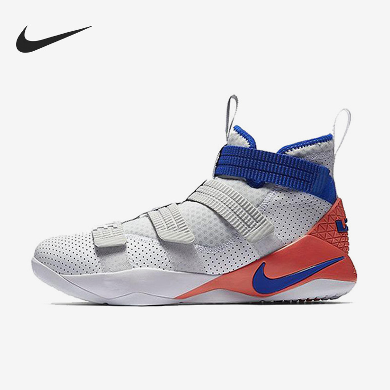 Nike/耐克正品男士潮流运动防滑耐磨中帮篮球鞋897646-101