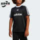 Adidas JC7309 运动透气短袖 阿迪达斯正品 三叶草大童宽松休闲经典