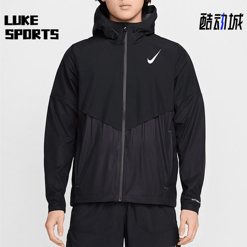 Nike/耐克正品秋冬新款男士跑步连帽户外梭织外套FZ9040-010