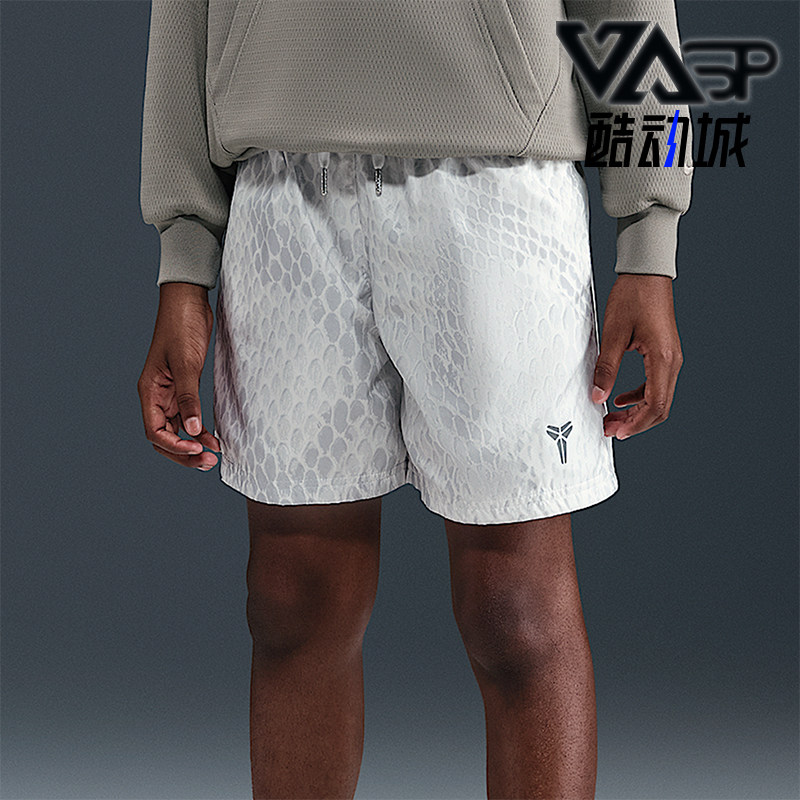 Nike/耐克正品2025 Kobe大童透气梭织训练篮球运动短裤IB7082-100