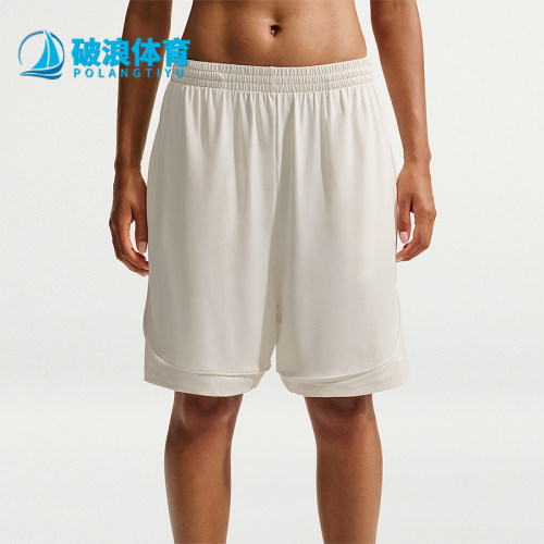 Nike/耐克正品女士运动风透气舒适系带休闲短裤IU2199-108