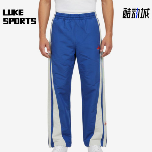 Adidas/阿迪达斯正品WVPANTS拼色中腰松紧裤经典休闲裤长裤KF2063