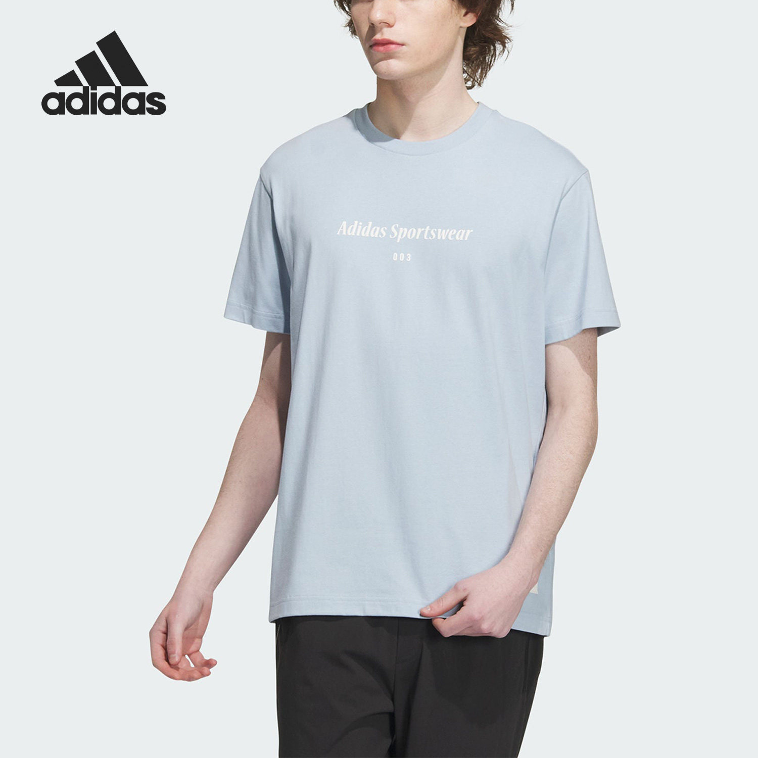 Adidas/阿迪达斯正品ST GFX TEE 男子运动休闲短袖T恤IP4993