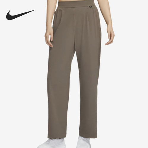 Nike/耐克正品2025新款女士阔腿透气梭织运动长裤HQ0236-004