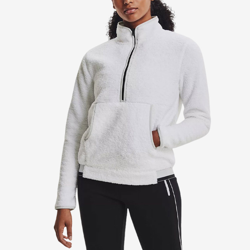 UA/安德玛正品2025新款女子高尔夫运动立领夹克外套1366355-100