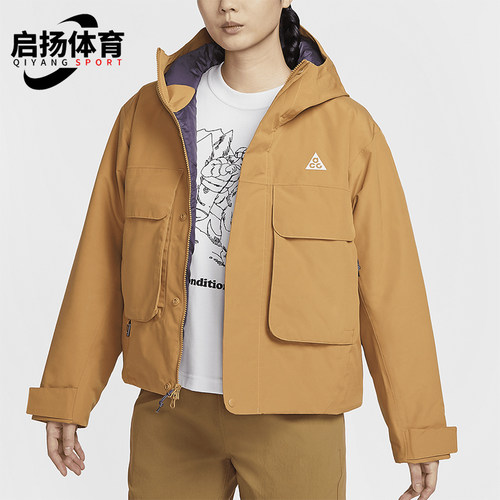 耐克女士保暖复古户外外套
