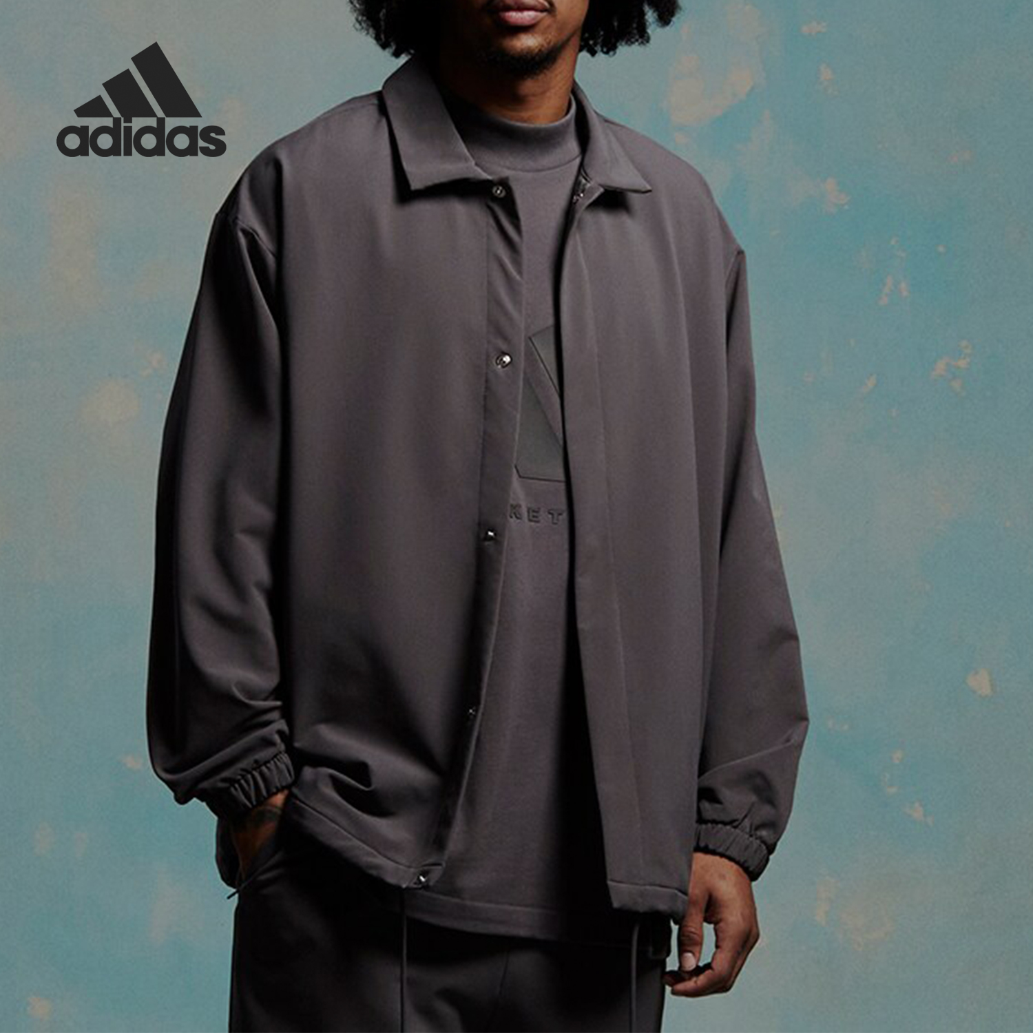 Adidas/阿迪达斯官方正品2024新款男女篮球运动夹克外套IW1635