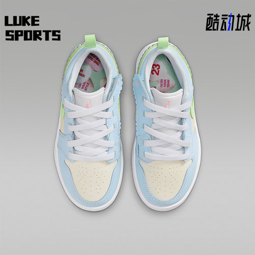 Nike/耐克正品JORDAN小童休闲低帮透气系带耐磨运动鞋IB7117-403