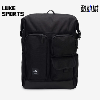 Adidas/阿迪达斯正品2025春新款男女多口袋双肩背包JL8343
