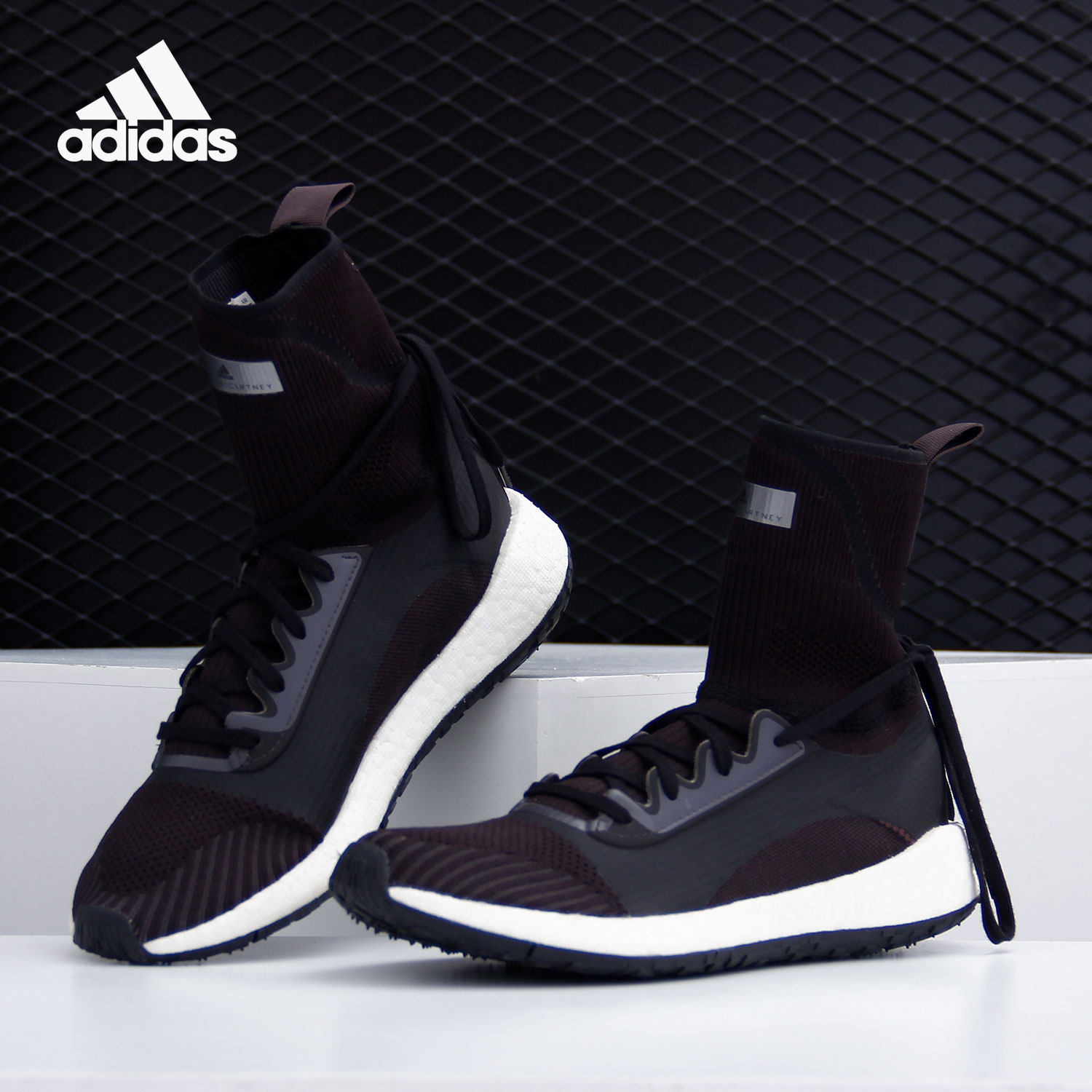 Adidas/阿迪达斯正品smc PulseBOOST HD MID S.女 跑步鞋 G25878,运动鞋new,跑步鞋,淘宝优惠券,粉丝福利购,淘宝优惠卷