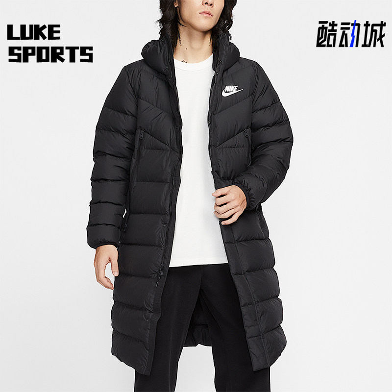 Nike/耐克正品2025秋季款男士日常运动连帽保暖羽绒服IB2963-010