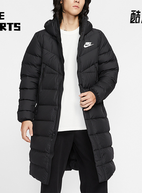 Nike/耐克正品2025秋季款男士日常运动连帽保暖羽绒服IB2963-010