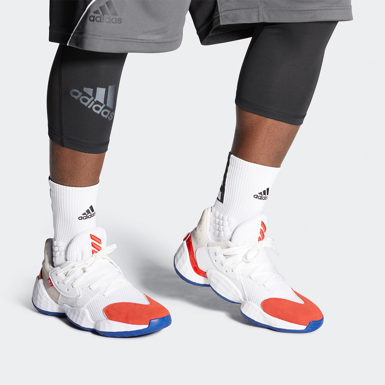 Adidas/阿迪达斯正品Harden Vol. 4 - QUESTION男子篮球鞋 FV5598