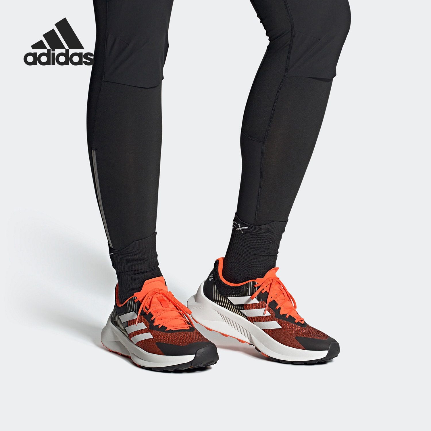 Adidas/阿迪达斯正品当季新款男子户外越野跑步鞋HP5564