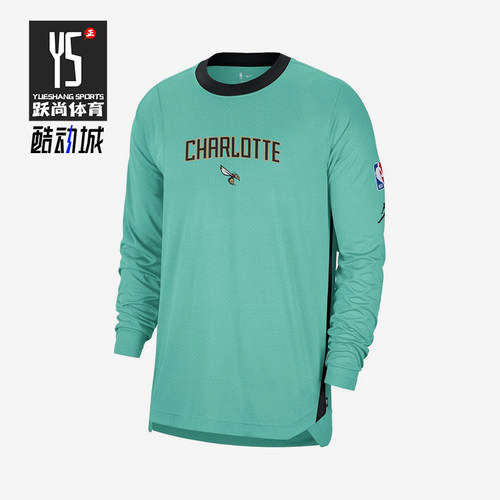 Nike/耐克正品NBA男士圆领套头时尚舒适长袖T恤FZ0085-356