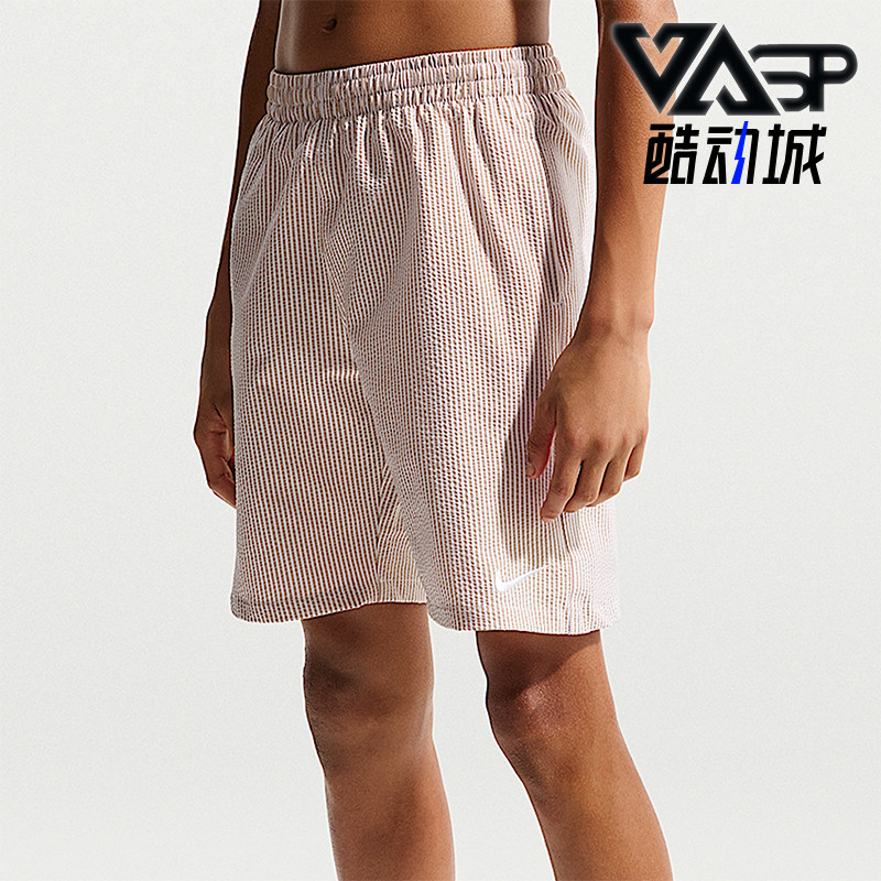 Nike/耐克正品Swim Breaker大童含衬裤沙滩经典短裤IQ7793-241