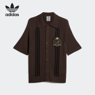 POLO衫 Adidas 男女针织运动短袖 阿迪达斯正品 IK9613 联名款