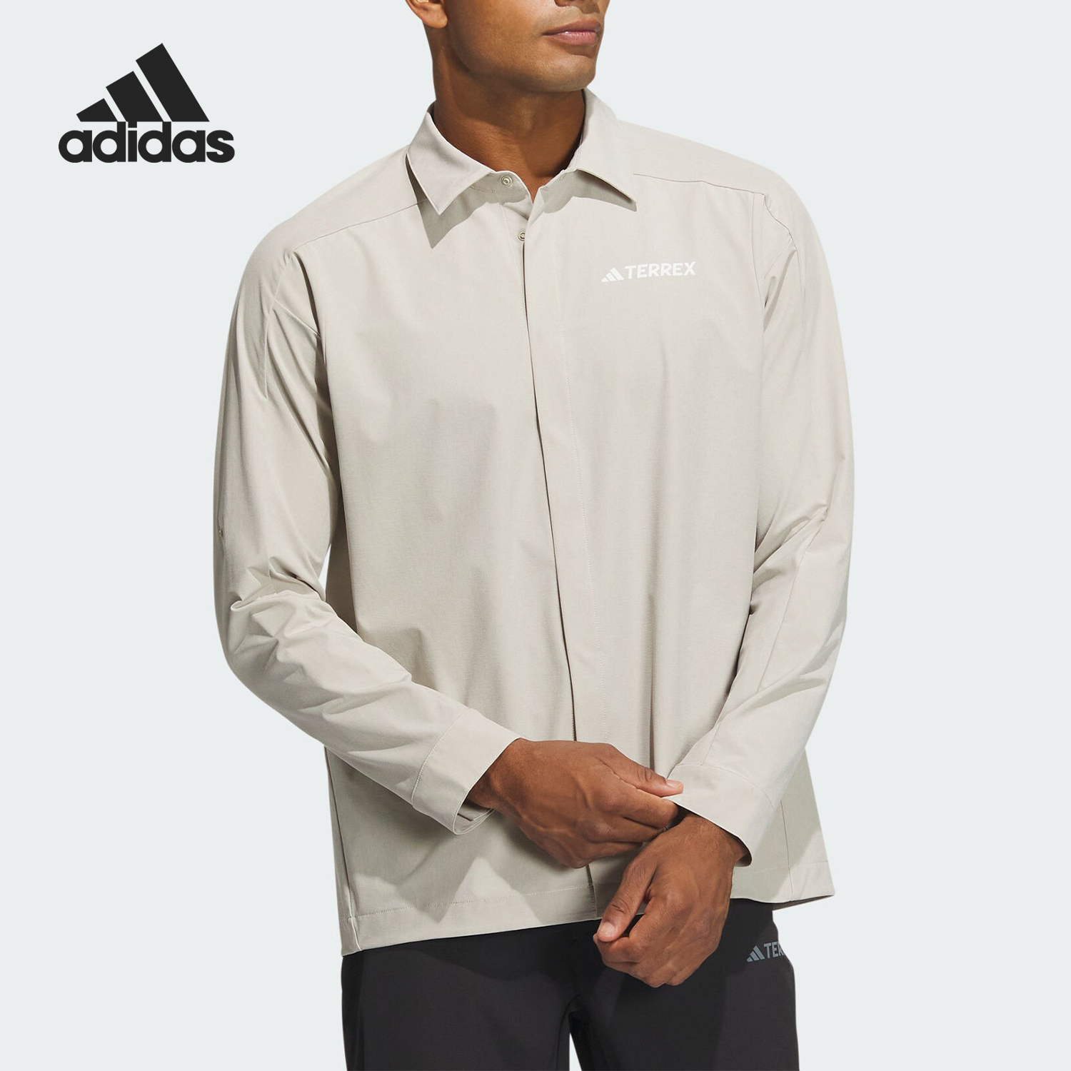 长袖衬衣Adidas/阿迪达斯
