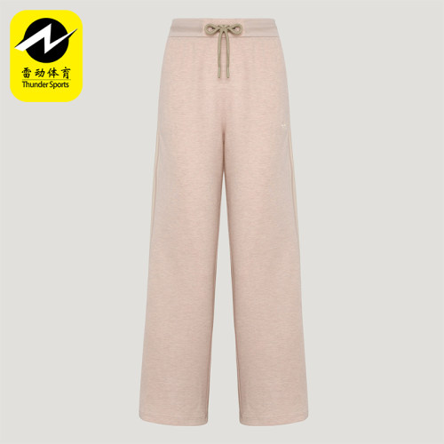 Adidas/阿迪达斯正品三叶草女士针织休闲日常系带柔软长裤KY8486