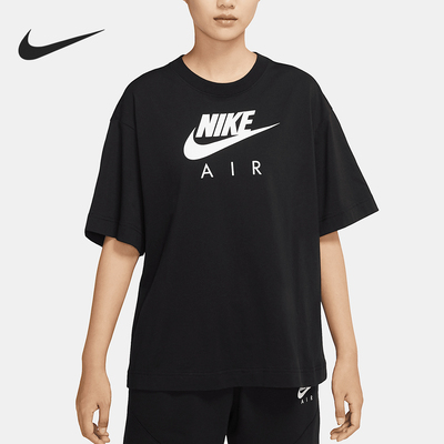 耐克正品春季air女子圆领运动t恤
