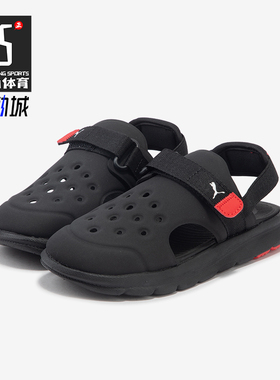 Puma/彪马正品2023秋季小童经典透气耐磨魔术贴运动凉鞋390692-01