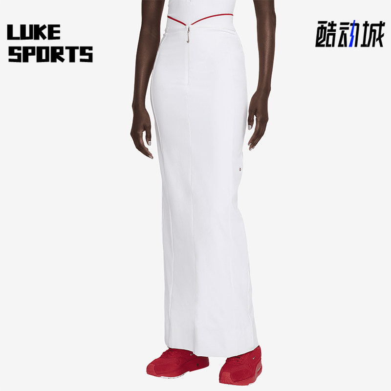 Nike/耐克正品x Jacquemus女士时尚运动拉链半身裙FV5675-100