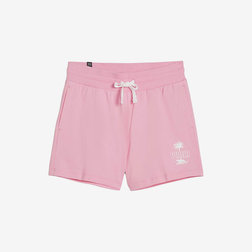 Puma/彪马正品RESORT女士休闲针织透气运动印花短裤683008-30