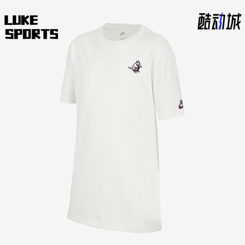 Nike/耐克正品Sportswear大童宽松简约透气经典短袖IH0830-133
