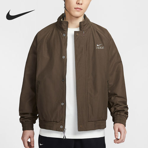 Nike/耐克正品2025冬季款男士立领耐穿刺绣外套IQ3705-212