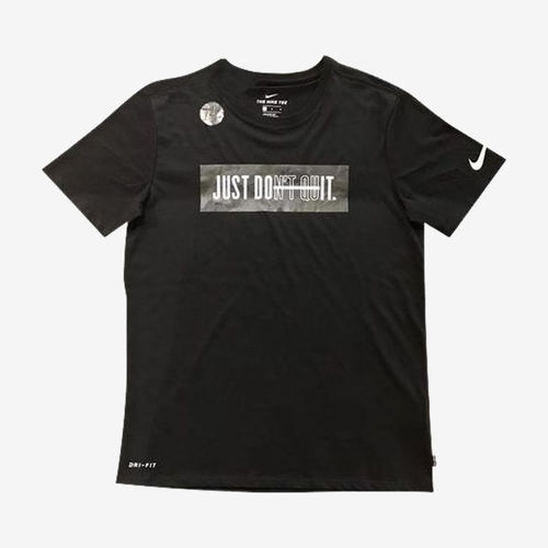 Nike耐克正品Just Do It男速干修身圆领印花短袖T恤923537-010