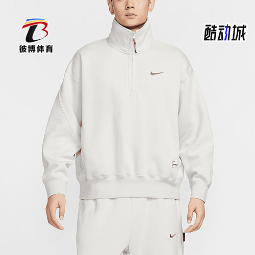 耐克男士加绒卫衣套头衫