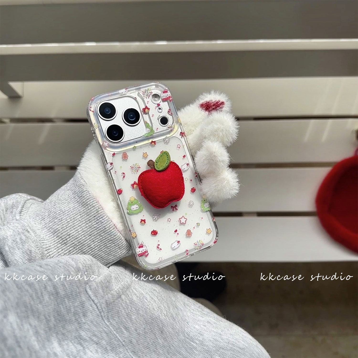 iPhone17PRO可爱KT猫防摔手机壳