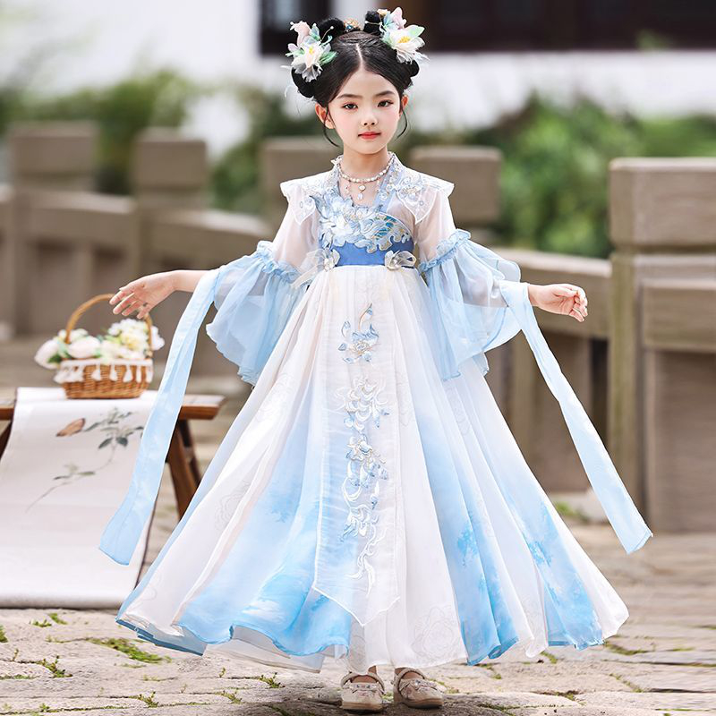 汉服女童夏季新款儿童古装国风