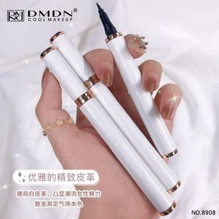 DMDN眼部不脱色细中性黑色防水眼线笔女初学者学生不晕染眼线液