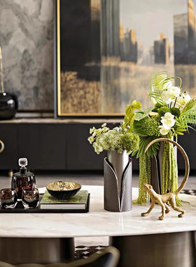 茶几客厅餐欧式样板间装饰