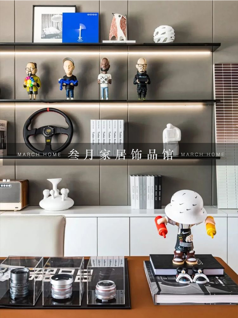 卡通手办装饰品样板间客厅儿童房