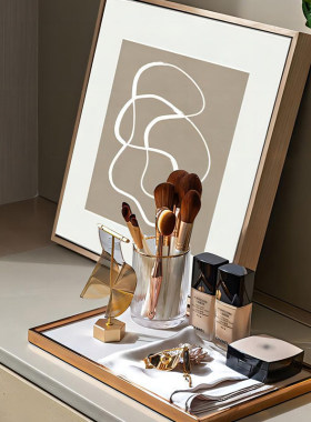 展厅橱柜现代轻奢室内设计