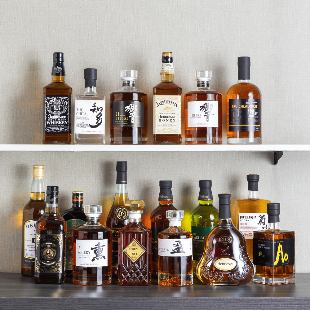 售楼部酒店酒柜日本洋酒威士忌假酒瓶道具摆件XO红酒网红摄影道具