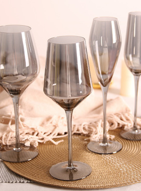 现货样板间高脚杯摆件水晶