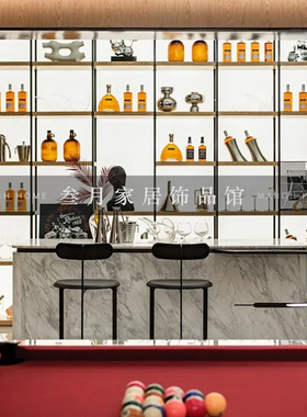 样板间酒柜洋酒红酒香槟厨房展厅