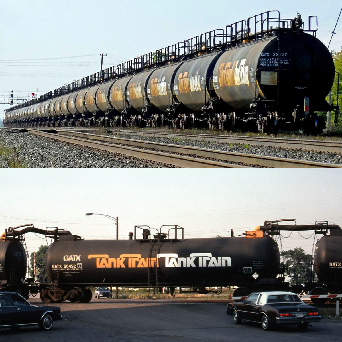 athearn n比例 tanktrain 油罐车 火车模型 美国 gatx 单节