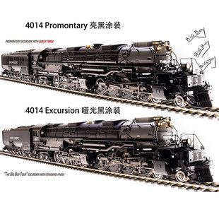 定制预 BLI 2024新版 蒸汽机车 Big Boy 4014 大男孩 火车