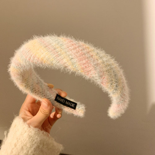 洋气彩虹发箍公主风头箍发饰