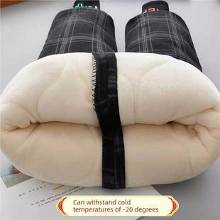 儿童加绒裤子男童保暖裤冬季加厚小童棉裤男宝宝外穿东北一条过冬