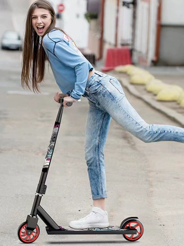 Профессиональный самокат для взрослых, олимпийская каскадерская машина для пожилых людей, подходит для подростков