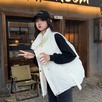 羽绒棉马甲女款2025新款