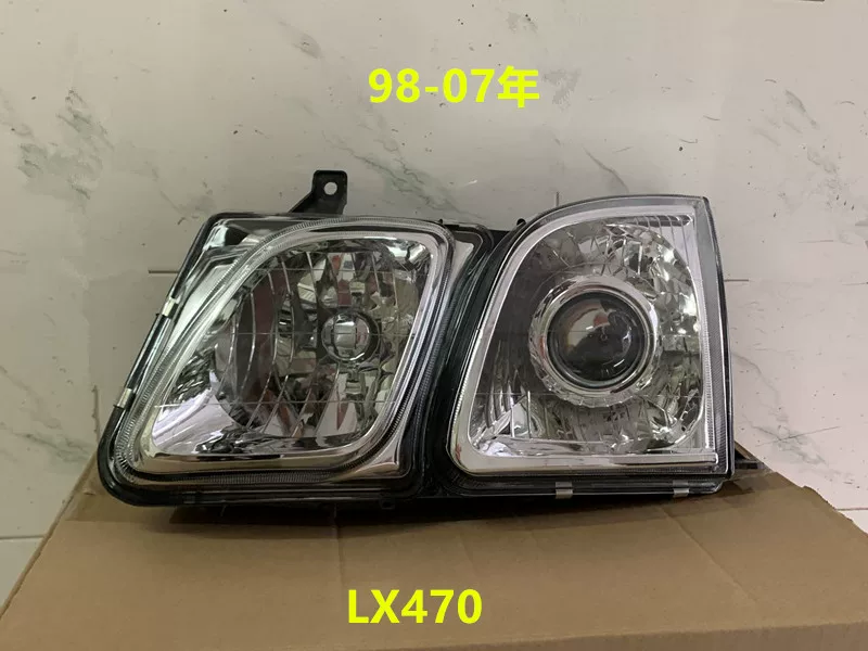 Фары передние полумиллиметровые Линчжи LX470 UZJ100, левая/правая головная оптика, переднее освещение оригинального автомобиля